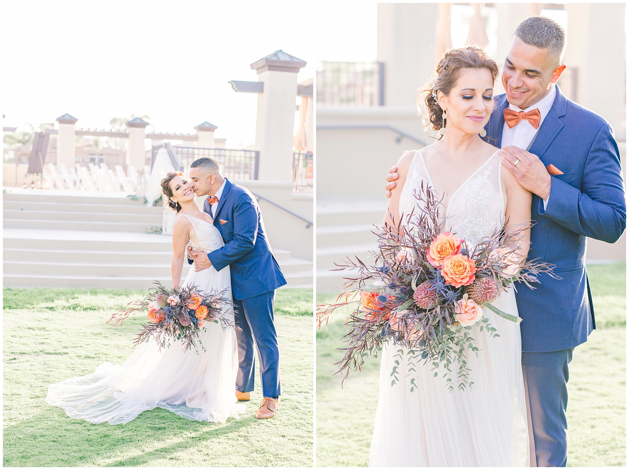 Marbella Country Club styled vow renewal